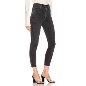 Agolde Nico High Rise Slim Jeans in Virtue